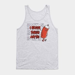 Funny graffiti Tank Top